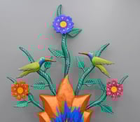 Image 2 of Hummingbird Twilight Heart-Blossoming Heart Series