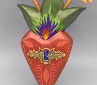 Image 3 of Midnight Blossoming Heart 