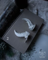 Image 4 of Ice Crystal Dragon Hair Pins (a pair of two pins)