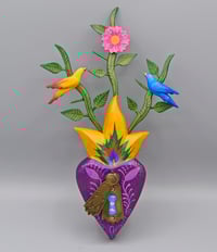 Image 1 of Blue Sky Heart-Blossoming Heart Series