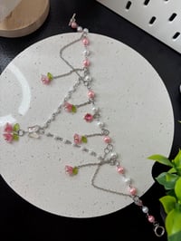 Image 2 of Tangled Rapunzel Beaded Layered Necklace