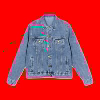 Image 4 of THE WEATHER IS HAPPENING MEN'S DENIM JACKET