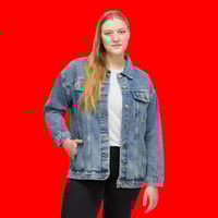 Image 5 of THE WEATHER IS HAPPENING WOMEN'S DENIM JACKET