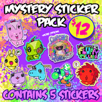 MYSTERY STICKER PACK 👻🫆