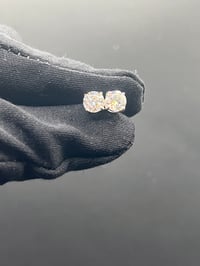 Image 1 of VVS Moissanite Earrings (6.5mm, 1ct)