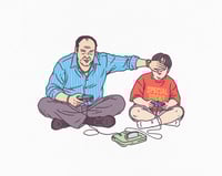 Image 1 of Tony & AJ Soprano