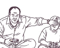 Image 2 of Tony & AJ Soprano
