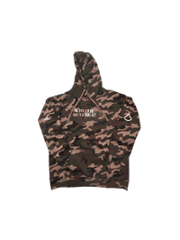 Image 1 of "WHEELIE OUTCHEA" 1st Private Hoodie [ Woodland ]