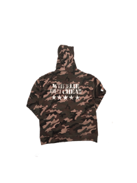 Image 2 of "WHEELIE OUTCHEA" 1st Private Hoodie [ Woodland ]