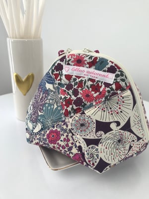 Image of Trousse Demi Lune Patchwork 