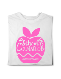 Image 1 of School Counselor ( pink)Shirt