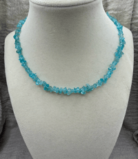Image 1 of Apatite Crystal Gemstone Necklace