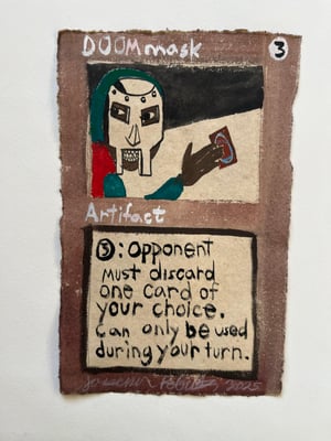 Image of Forgotten Stargates Magic card 8 (DOOM Mask)