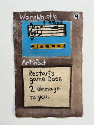 Image of Forgotten Stargates Magic card 10 (Warp whistle)