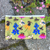 Native Bees Pencil Pouch