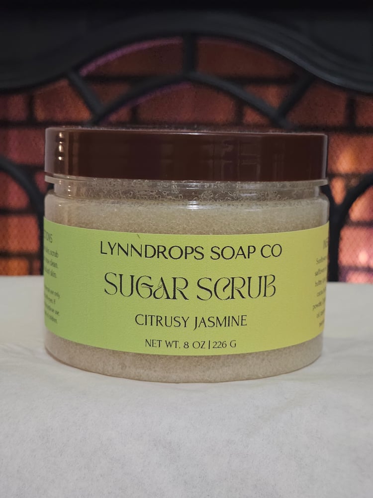 Image of Citrusy Jasmine Sugar Scrub