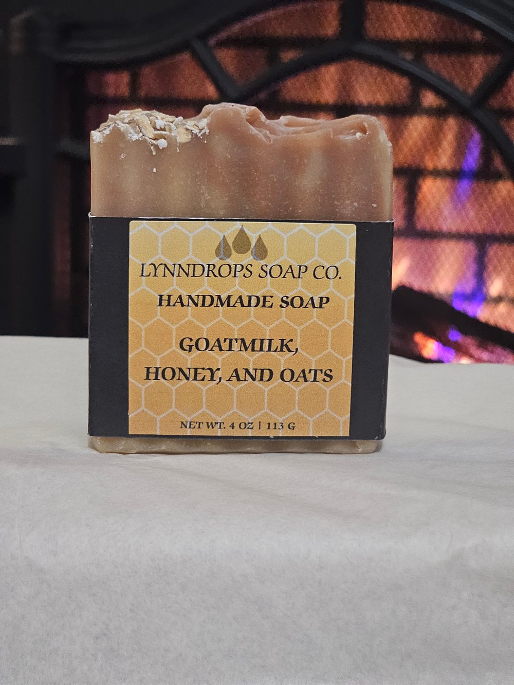 Image of Goat Milk, Honey, and Oats Soap