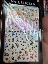 Image 5 of XMAS/ WINTER STICKERS 