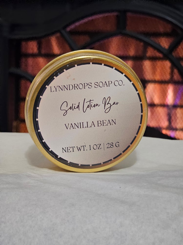Image of Vanilla Solid Lotion Bar
