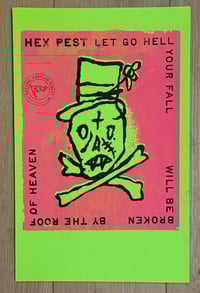 Image 3 of NBD001H — HEX PEST x @ROSS_HELL POSTER 