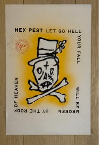 Image 1 of NBD001H — HEX PEST x @ROSS_HELL POSTER 
