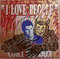 "I Love People" LP HOLIDAY SPECIAL PAINTING