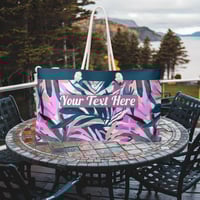 Image 8 of Tropical Hibiscus Weekender Bag 1