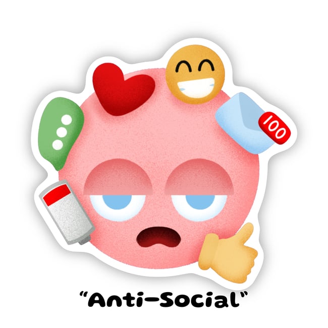 ODS Anti-Social Sticker!