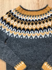 Image 2 of Riddari - Icelandic wool sweater - Gray - Preorder
