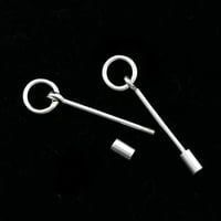 Image 1 of Pair of Interchangeable Earrings – $52-55