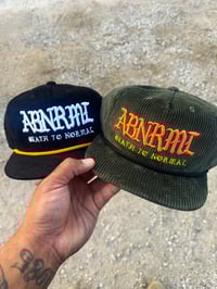 Image 1 of "Death To Normal" Corduroy Snapbacks