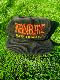 Image 3 of "Death To Normal" Corduroy Snapbacks