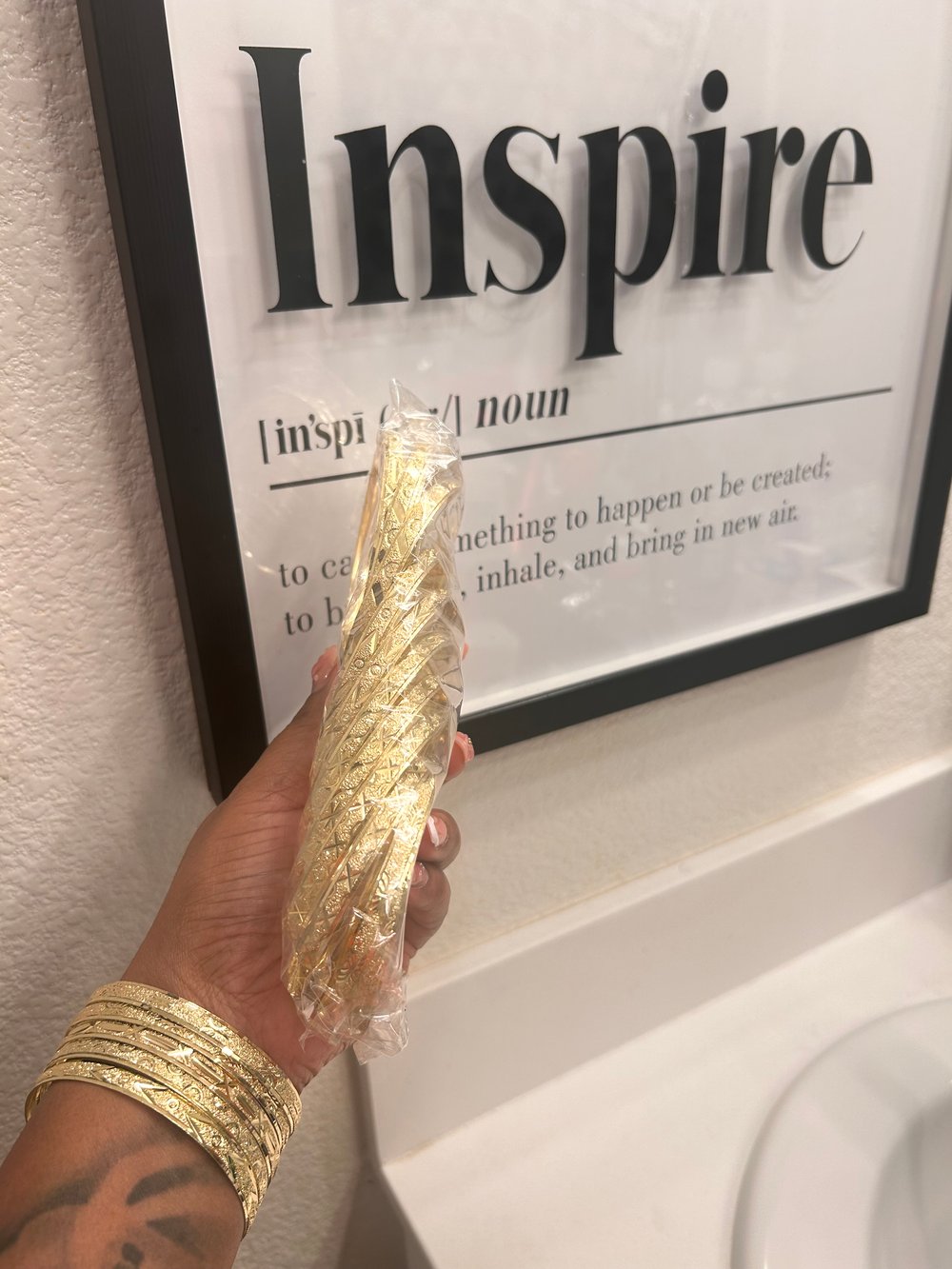 Image of Gold Bangles