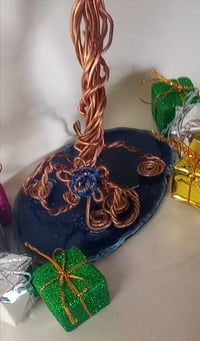 Image 2 of Blue Christmas Jungle Tree