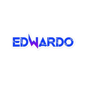 Edwardo Logo Sticker