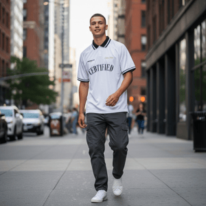 Image of WHITE CERTIFIED FC JERSEY