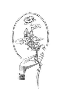 Image 2 of Lotus Hand - Card