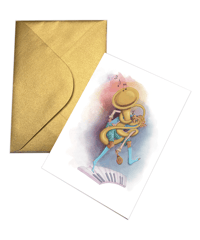 Image 1 of One Man Band - Card