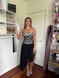 Image 2 of THE ALEXANDRIA NOIR CORSET SET <span style="display:none;">RENT</span>