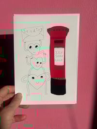 Image 1 of Sending You Some Love Handwritten card posted for you
