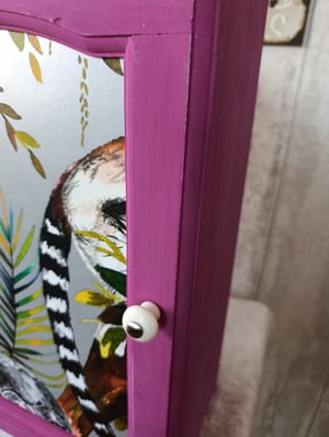 Petite armoire murale ultra colorée 