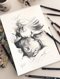 Image 1 of Original "Tendresse" 