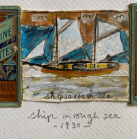 Image 2 of Ship in rough sea by Bill Payne