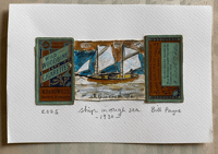 Image 1 of Ship in rough sea by Bill Payne