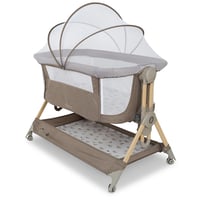 Image 2 of Cosatto Close to Me Folding Bedside Crib - Lollop