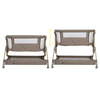 Image 6 of Cosatto Close to Me Folding Bedside Crib - Lollop