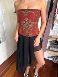 Image 2 of THE CATHERINE ROUGE CORSET SET <span style="display:none;">RENT</span>