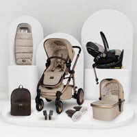 Image 1 of Cosatto Wow 3 Rotate & Recline Cosy Bundle - Whisper- save £549 now