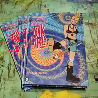 Image 1 of TANK GIRL: BOOK ONE - HARDBACK EDITION with CHRISTMAS CARD, BADGES & ART PRINT