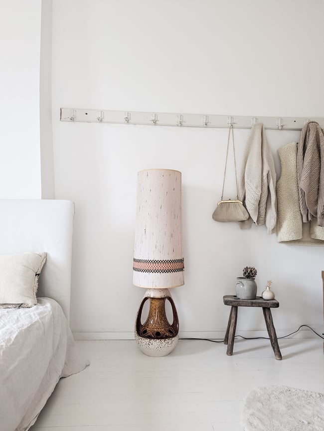 Grande lampe de sol.